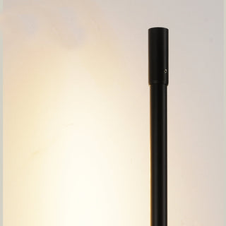 Arisha Modern Lineare LED Wandleuchte Schwarz Schlaf/Wohnzimmer Schwarz Metall-Purlicht