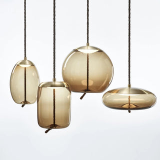 Valentina Modern LED Pendelleuchte Metal Glas Wohnzimmer Schlafzimmer Esszimmer-Purlicht
