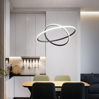 Arisha Pendelleuchte Modern Ring LED Ess/Schlaf/Wohnzimmer-Purlicht