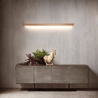 Muto Modern Linear LED Wandleuchte 1/2-flammig Spiegelfront Wohnzimmer-Purlicht