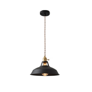 Valentina Industriell LED Pendelleuchte Metall Glas Sieben Farben Wohnzimmer Schlafzimmer-Purlicht