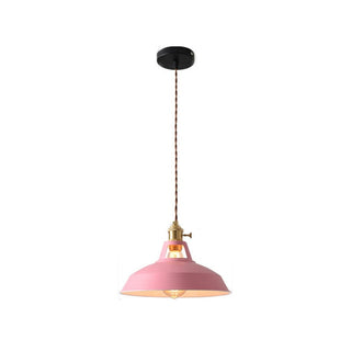 Valentina Industriell LED Pendelleuchte Metall Glas Sieben Farben Wohnzimmer Schlafzimmer-Purlicht