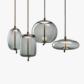 Valentina Modern LED Pendelleuchte Metal Glas Wohnzimmer Schlafzimmer Esszimmer-Purlicht