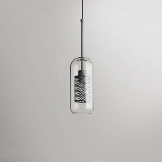 Valentina Industrie LED Pendelleuchte, Glas, Kugel, Esszimmer-Purlicht