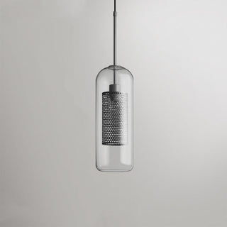 Valentina Industrie LED Pendelleuchte, Glas, Kugel, Esszimmer-Purlicht