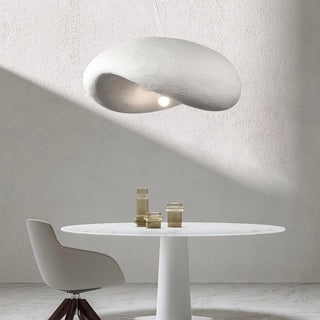Avi Modern Pendelleuchte Wolken, Weiß, Schlafzimmer-Purlicht
