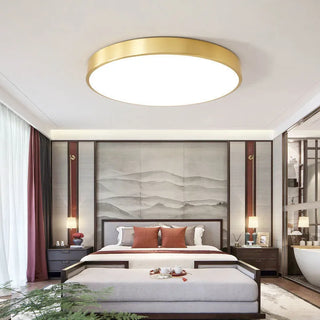 Arisha Modern Rund LED Deckenleuchte Metall Schlafzimmer Wohnzimmer Flur-Purlicht