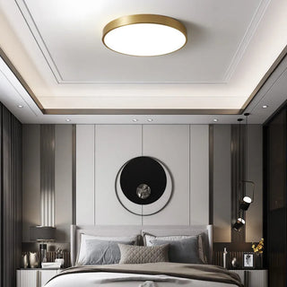 Arisha Modern Rund LED Deckenleuchte Metall Schlafzimmer Wohnzimmer Flur-Purlicht