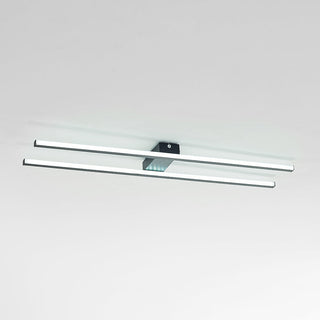 Arisha Minimalistische LED Deckenleuchte Lineaer Schwarz/Weiß/Gold Wohnzimmer Metall-Purlicht
