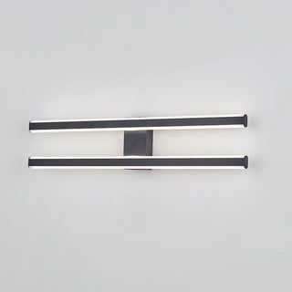 Arisha Minimalistische LED Deckenleuchte Lineaer Schwarz/Weiß/Gold Wohnzimmer Metall-Purlicht