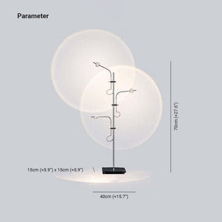 Mira Stehlampe Minimalistische Design LED Sonnenuntergang Schlaf/Wohn/Esszimmer-Purlicht