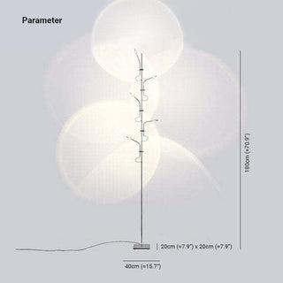Mira Stehlampe Minimalistische Design LED Sonnenuntergang Schlaf/Wohn/Esszimmer-Purlicht