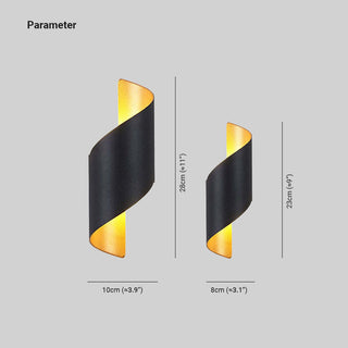 Ray Modern LED Innenwandleuchte Metall Wohnzimmer Schlafzimmer-Purlicht