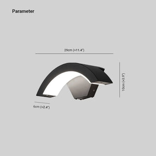 Ray LED Außenwandleuchte mit Bewegungsmelder Garten Flur-Purlicht