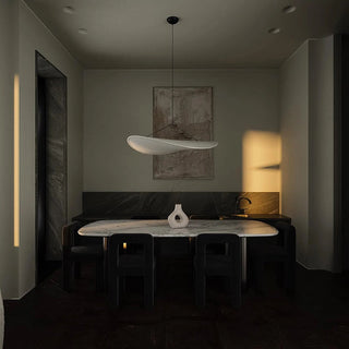 Ritta LED Pendelleuchte Metall/Kunstseide Esstisch/Wohnzimmer-Purlicht