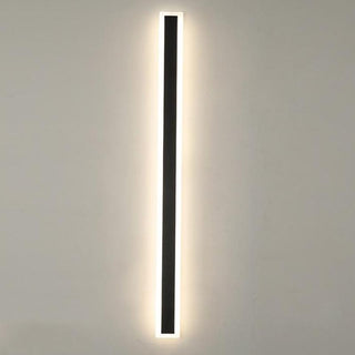 Arisha Modern LED Außenwandleuchte Schwarz Metall Garten/Balkon-Purlicht