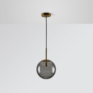 Valentina Modern Glaskugel LED Pendelleuchte Grau/Blau/Rot/Kaffee/Bernsteinfarben Esstisch Glas Metall-Purlicht