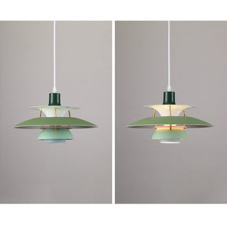 Aria Macaron Schirm Pendelleuchte, 15 Farben-Purlicht