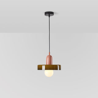 Arisha Pendelleuchte, 9 Farbe, Glas-Purlicht