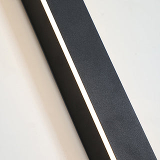 Arisha Minimalistische Wasserdichte LED Außenwandleuchte Schwarz Garten Korridor-Purlicht