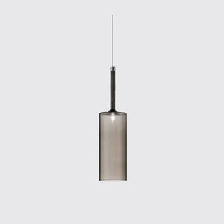 Aria Modern Zylinder LED Pendelleuchte Klar/Rot/Orange/Grau Esstisch Glas-Purlicht