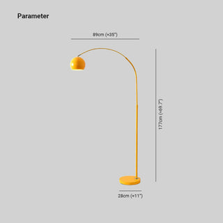 Aria Stehlampe Macaron Mehrfarbig Wohnzimmer/Schlafzimmer-Purlicht