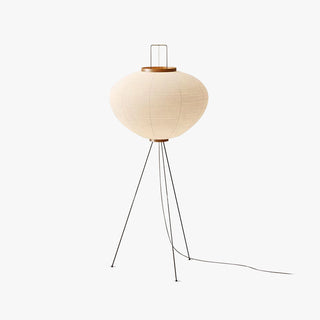 Ritta Minimalistische LED Stehleuchte Weiß Schlaf/Esszimmer Metall&Reispapier-Purlicht
